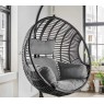 Pakabinamas krėslas ROUND DELUXE GREY
