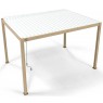 Pavėsinė - pergola MIRADOR111 3x4m šviesios medienos spalva