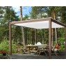 Pavėsinė - pergola MIRADOR111 3x4m šviesios medienos spalva