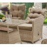 Dvivietė sofa su reguliuojamais atlošais MIRANAS BEIGE NATURAL