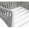 Lauko baldų komplektas MONZA WHITE
