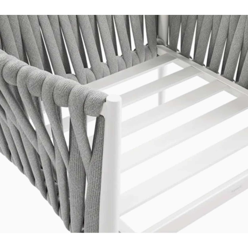 Lauko baldų komplektas MONZA WHITE