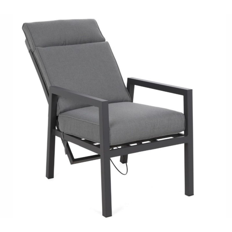 Lauko poilsio kėdės MORTON GREY/ GREY