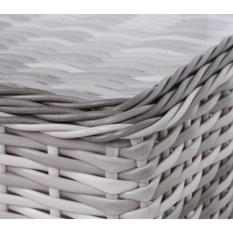 Lauko baldai BALI2 LIGHT GREY/GREY MELANGE