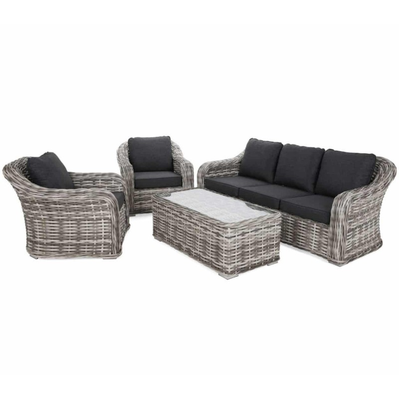 Lauko baldai BALI2 LIGHT GREY/GREY MELANGE