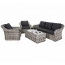Lauko baldai BALI2 LIGHT GREY/GREY MELANGE