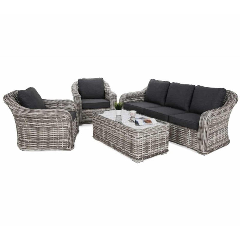 Lauko baldai BALI2 LIGHT GREY/GREY MELANGE