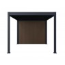 Pavėsinė - pergola su sandėliuku 3x4 ANTHRACITE
