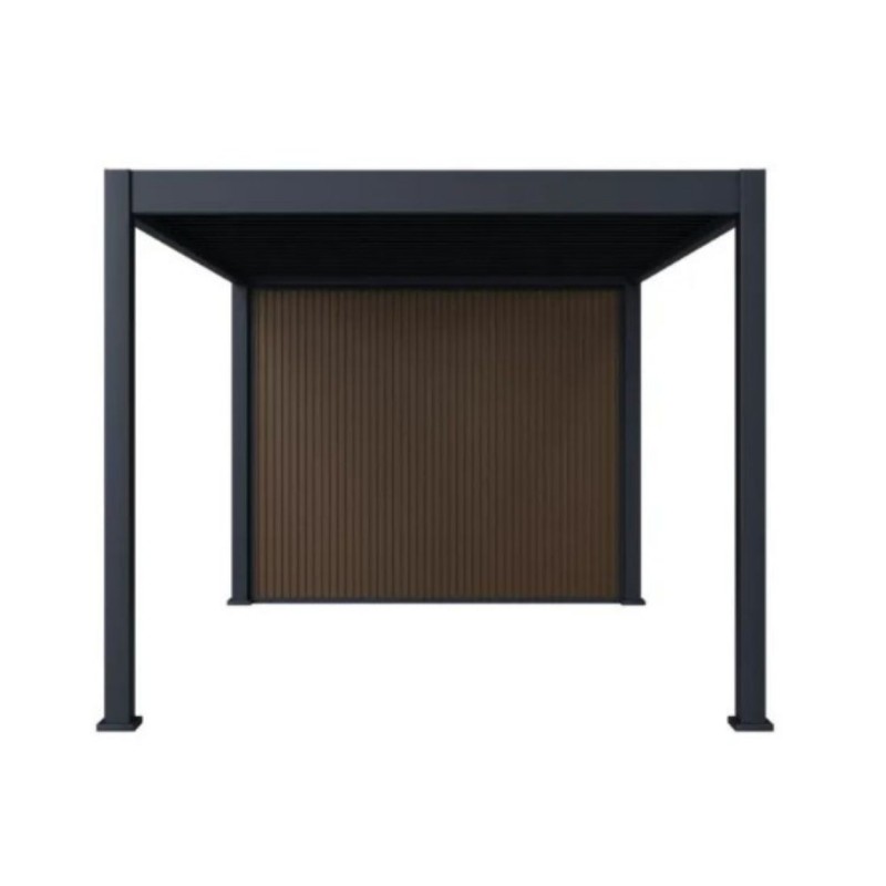 Pavėsinė - pergola su sandėliuku 3x4 ANTHRACITE