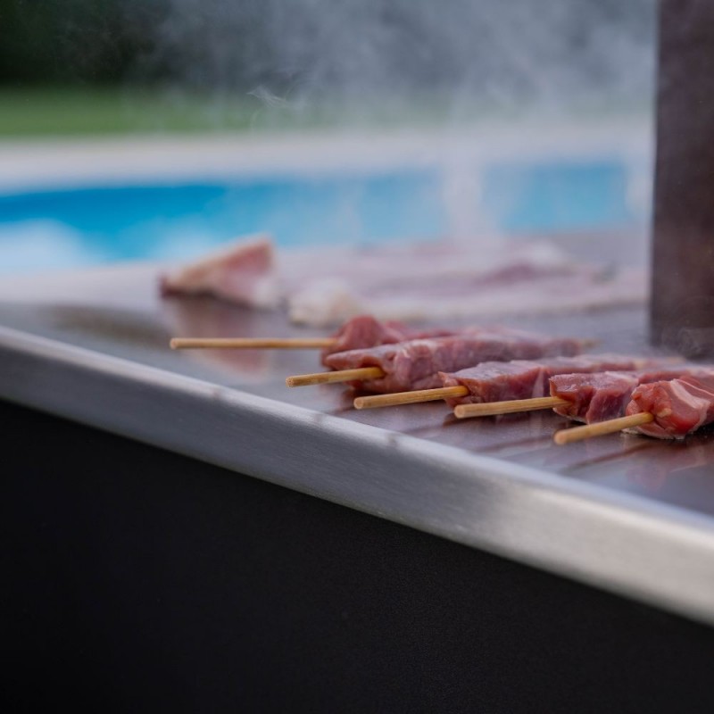 Malkinė kepsninė su kaminu BBQ PRODIGY OVENEAT
