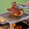 Malkinė kepsninė BBQ TOWER OVENEAT su malkų laikymo vieta