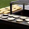 Malkinė kepsninė BBQ COMBO OVENEAT su malkų laikymo vieta