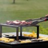 Malkinė kepsninė BBQ COMBO OVENEAT su malkų laikymo vieta