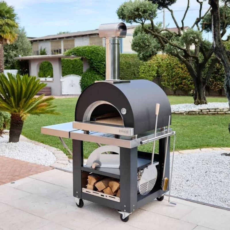 Malkinė picų krosnis WRX-2 OVENEAT CHARCOAL GREY