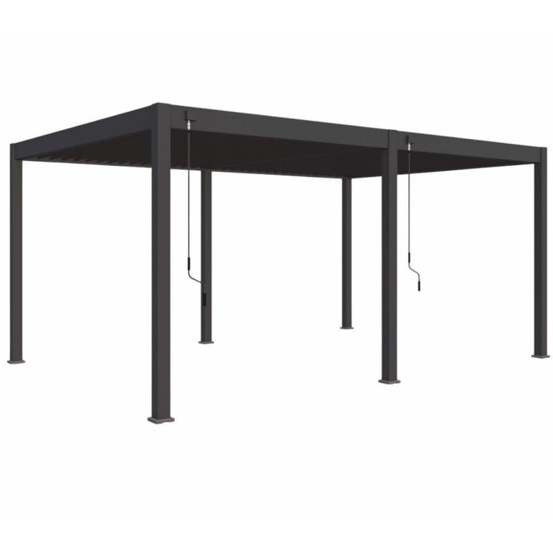 Pavėsinė - pergola 3,6 x 5,3 GUTROOW DELUXE ANTHRACITE