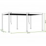 Pavėsinė - pergola 3,6 x 5,3 GUTROOW DELUXE ANTHRACITE