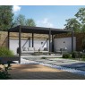 Pavėsinė - pergola 3,6 x 5,3 GUTROOW DELUXE ANTHRACITE