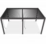 Pavėsinė - pergola 3,6 x 5,3 GUTROOW DELUXE ANTHRACITE