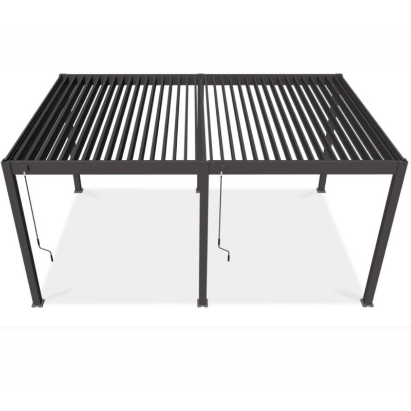 Pavėsinė - pergola 3,6 x 5,3 GUTROOW DELUXE ANTHRACITE