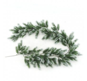 Dirbtinės eglutės šakų girlianda ALPHA FROST 100% PE 170cm