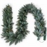 Eglutės šakų girlianda FROSTED MULBERRY 274cm 70 LED