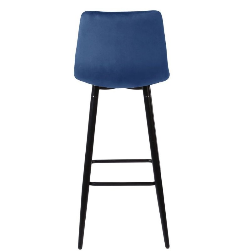 Baro kėdė CHILLI DARK BLUE VELVET