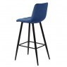 Baro kėdė CHILLI DARK BLUE VELVET