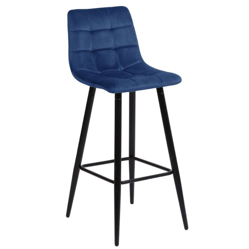 Baro kėdė CHILLI DARK BLUE VELVET