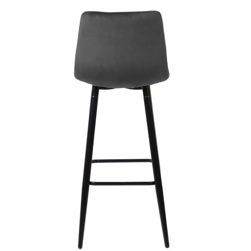 Baro kėdė CHILLI BROWN GREY VELVET