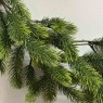 Dirbtinės eglutės šakų girlianda ALPHA GREEN 100% PE 170cm