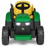 Traktoriukas su pultu PEG PEREGO JOHN DEERE FARM POWER 12V5Ah su priekaba