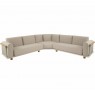 Lauko baldų komplektas MEZIO kampinė sofa ir du staliukai