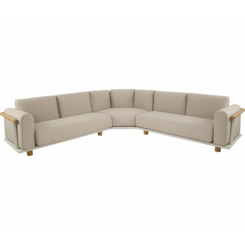 Lauko baldų komplektas MEZIO kampinė sofa ir du staliukai