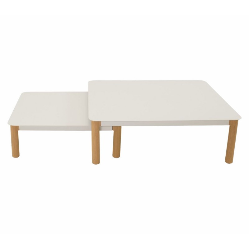 Lauko baldų komplektas MEZIO kampinė sofa ir du staliukai