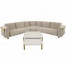 Lauko baldų komplektas MEZIO kampinė sofa ir du staliukai
