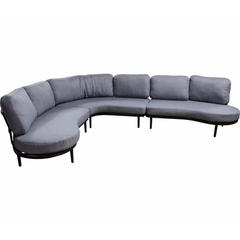 Lauko baldų komplektas DURBAN kampinė sofa ir du staliukai