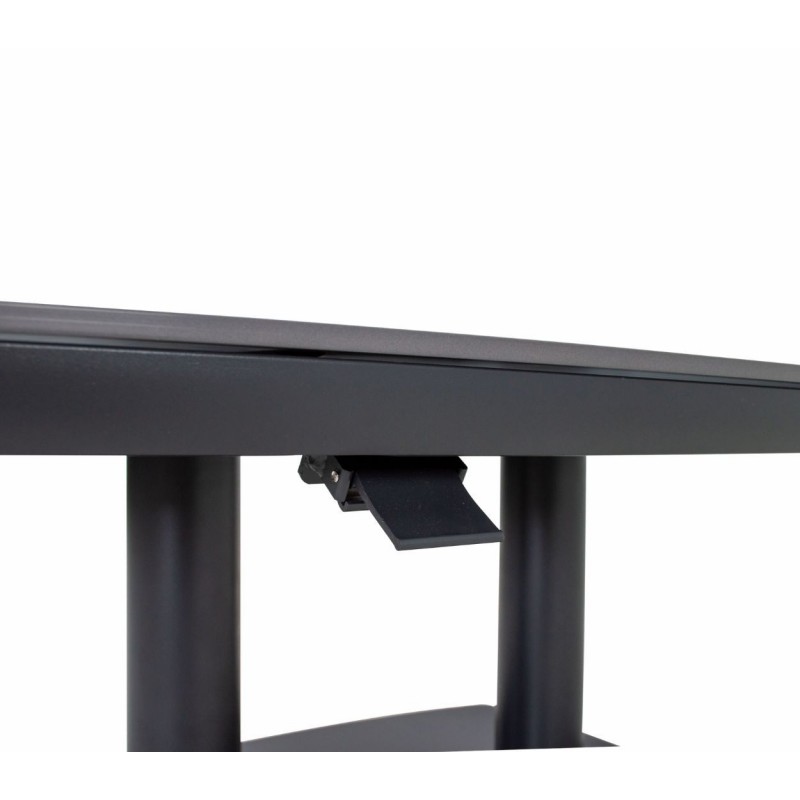 Reguliuojamo aukščio ovalus stalas GENEVA 135x83x51/72cm