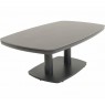 Reguliuojamo aukščio ovalus stalas GENEVA 135x83x51/72cm