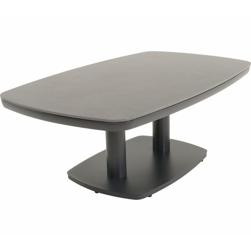 Reguliuojamo aukščio ovalus stalas GENEVA 135x83x51/72cm