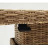 Lauko baldų komplektas su reguliuojamo aukščio stalu DELI BEIGE