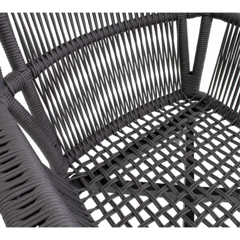 Lauko kėdė SILAS GREY 64x69x92cm