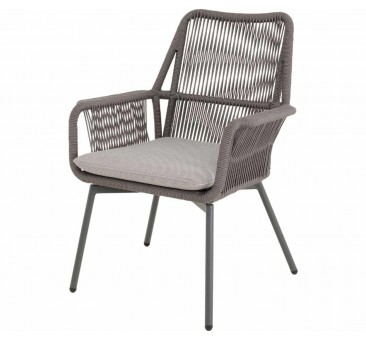 Lauko kėdė SILAS GREY 64x69x92cm