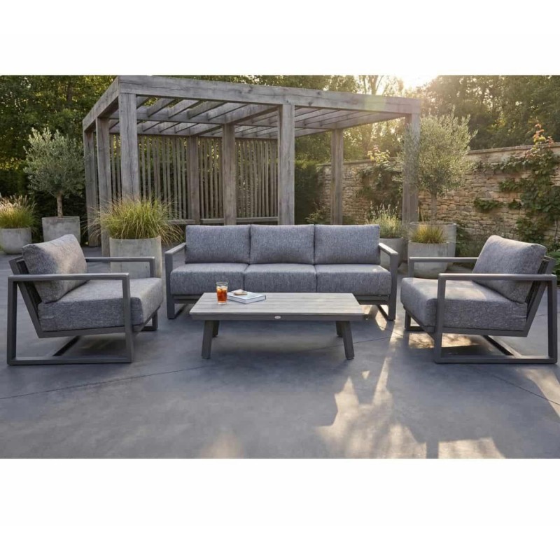 Lauko baldų komplektas EVORA GREY