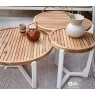 Lauko poilsio komplektas COCOON APPLEBEE sofa, du foteliai ir trys staliukai