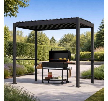 Pavėsinė - Pergola MIRADOR BBQ 255x150xh240