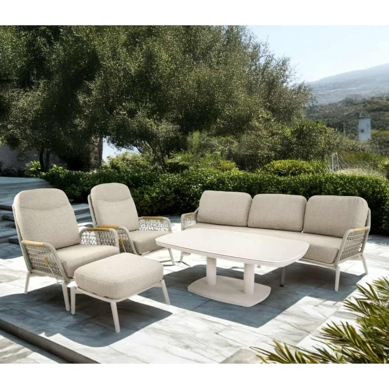 Lauko fotelis MARSEILLE su reguliuojamu atlošu 76x89x91