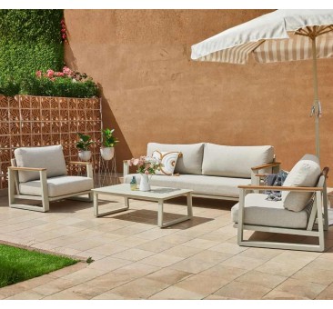 Lauko baldų komplektas TENERIFE BEIGE