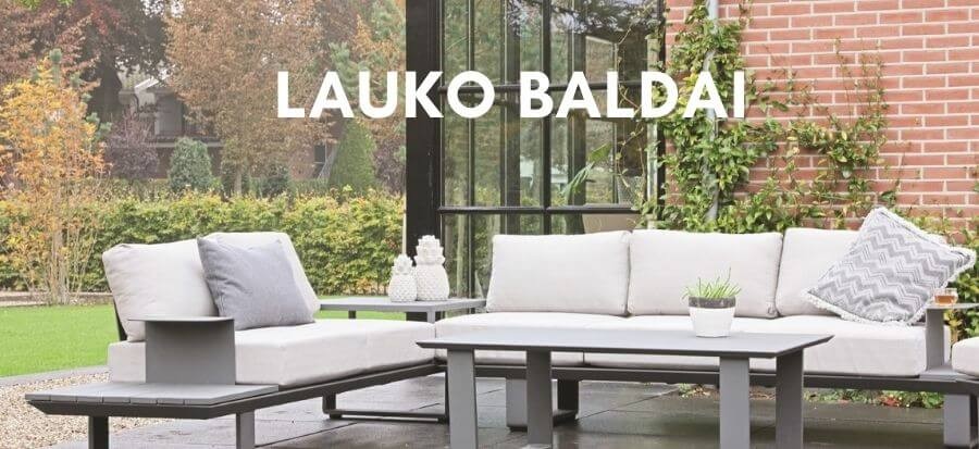lauko baldai